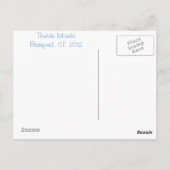 シンブル島はがき ポストカード (裏面)