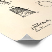 シンブル1921パテントアート古いピーパー ポスター (角)