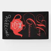 シンプエレガントリークリスマスティーパーティー 横断幕 (横)