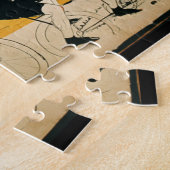 「シンプソンの鎖」、パリ(色のlitho) ジグソーパズル (側面)