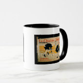 「シンプソンの鎖」、パリ(色のlitho) マグカップ (正面右)