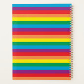 シンプリーレインボーパターン プランナー手帳 (裏面)