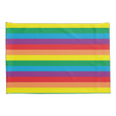 シンプリーレインボーパターン 枕カバー (裏面-右)