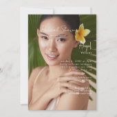 シンプリー・ハー ブライド フォト ブライズシャワー 招待状 (正面)