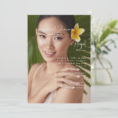 シンプリー・ハー ブライド フォト ブライズシャワー 招待状 (スタンド正面)