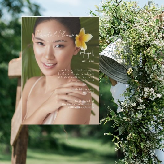 シンプリー・ハー ブライド フォト ブライズシャワー 招待状