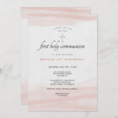 シンプリー ピンクの招待状 招待状 (正面/裏面)