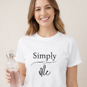 シンプリー ミー ミニマリスト Tシャツ