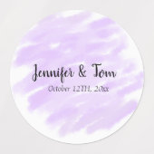 シンプルおミニマル名前を追加するカスタム結婚式unity ラベル (デザイン2)