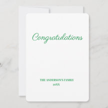 シンプルおミニマル祝いのテキストを追加