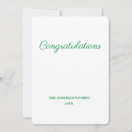 シンプルおミニマル祝いのテキストを追加