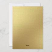 シンプルお洒落とメリークリスマス結婚した シーズンカード (裏面)