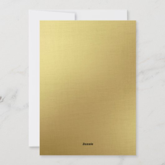 シンプルお洒落とメリークリスマス結婚した シーズンカード (裏面)