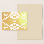 シンプルお洒落箔カード 箔カード (ディスプレー)