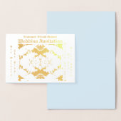 シンプルお洒落箔カード 箔カード (ディスプレー)