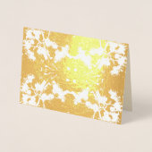 シンプルお洒落箔カード 箔カード (正面)