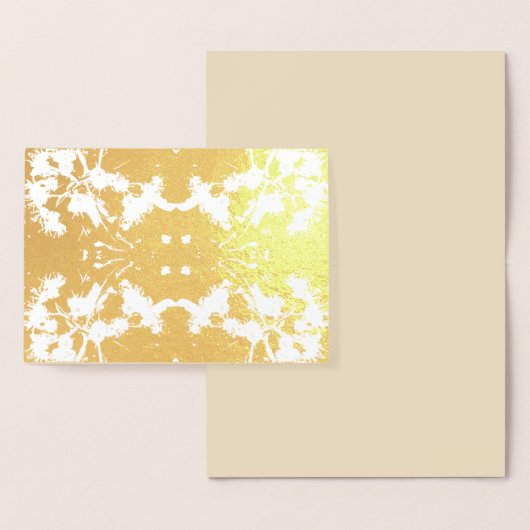 シンプルお洒落箔カード 箔カード (ディスプレー)