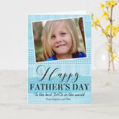 シンプルお父さんモダンの日 カード (黄色い花)