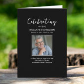 シンプルお祝いの人生と葬儀 プログラム