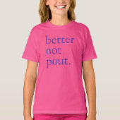 シンプルかわいいクリスマスTシャツ Tシャツ (正面)