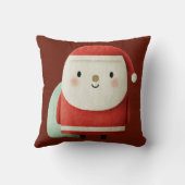 シンプルかわいいサンタクロース クッション (裏面)