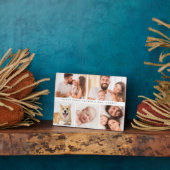 シンプルかわいいファーストのお父さんの日パパのフォトコラージュ フォトプラーク (側面)