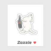 シンプルかわいい犬イラスト シール (シート)