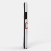 シンプルかわいい私は猫のマ独身のマギフトではない Case-Mate iPhoneケース (裏面/右)