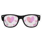 シンプルかわいこちゃんミニマルADD NAMEベビー文字Throw Pi キッズサングラス (正面)