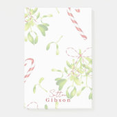 シンプルかわいらしミニマルホリディグリーナリー ポストイット (正面)