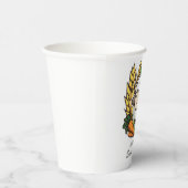 シンプルかわいらし羊の赤ちゃん 紙コップ (右)