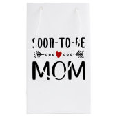 シンプルが母の日に間もなく|抱き枕 スモールペーパーバッグ (裏面)