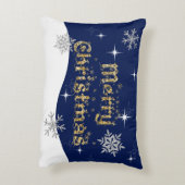 シンプルきらめくエレガントグリッタースパークル アクセントクッション (裏面(縦))