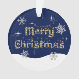 シンプルきらめくエレガントグリッタースパークル オーナメント