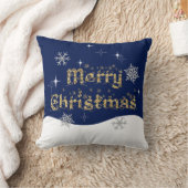 シンプルきらめくエレガントグリッタースパークル クッション (ブランケット)