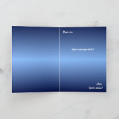 シンプルきらめくエレガントグリッター カード (内部)