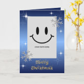 シンプルきらめくエレガントグリッター カード (黄色い花)