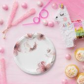 シンプルけれどもエレガントな桜|の紙皿 ペーパープレート (パーティー)