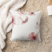 シンプルけれどもエレガントな桜|の装飾用クッション クッション (ブランケット)