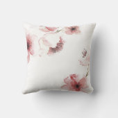 シンプルけれどもエレガントな桜|の装飾用クッション クッション (裏面)