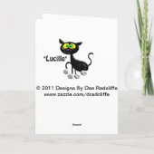 シンプルこんにちは カード (裏面)