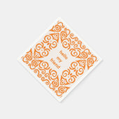 シンプルこんにちは スタンダードカクテルナプキン (角)