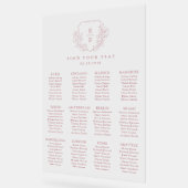 シンプルさくらんぼミニマルの座席表 アクリルサイン (傾斜)