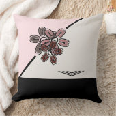 シンプルさくらんぼ芸術的ブロッサム装飾用クッション クッション (ブランケット)