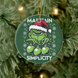 シンプルさを維持！グラニッヒのクリスマスオーナメント セラミックオーナメント