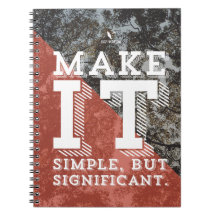 "シンプルしかし重要な"ノート