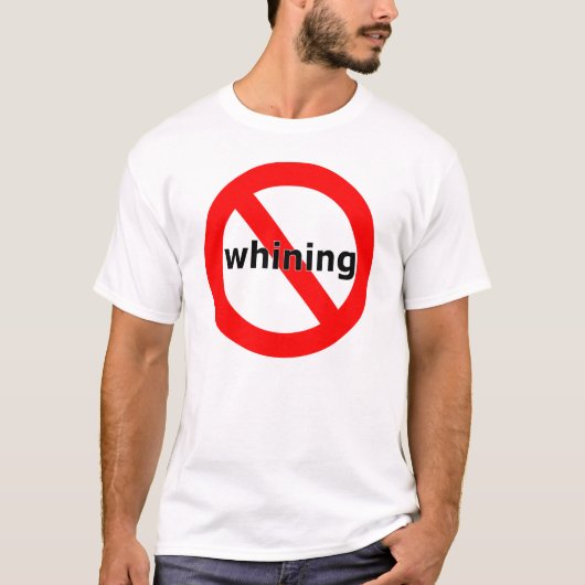 シンプルすすり泣くこと Tシャツ (正面)