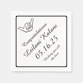 シンプルつる紙ナプキン スタンダードカクテルナプキン