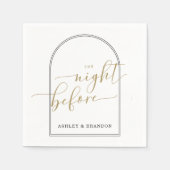 シンプルでおしゃれなテーブルナプキン 前夜祭用 スタンダードカクテルナプキン (正面)