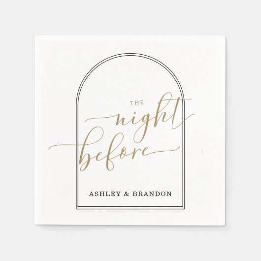 シンプルでおしゃれなテーブルナプキン 前夜祭用 スタンダードカクテルナプキン (正面)